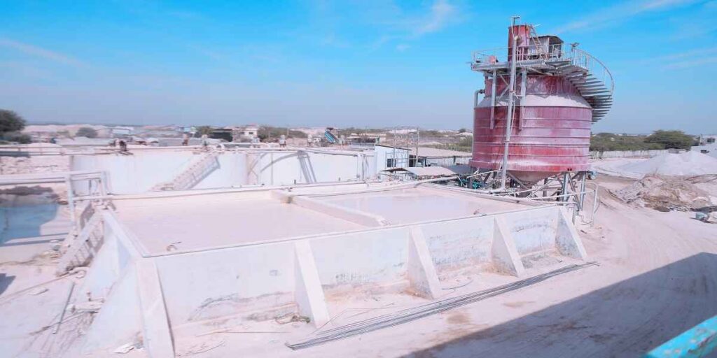 silica sand manufacturing process