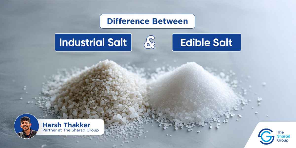 difference between industrial salt and edible salt