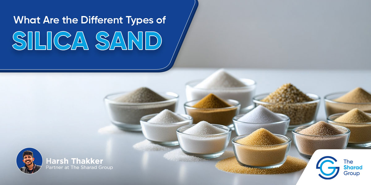 what are the different types of silica sand