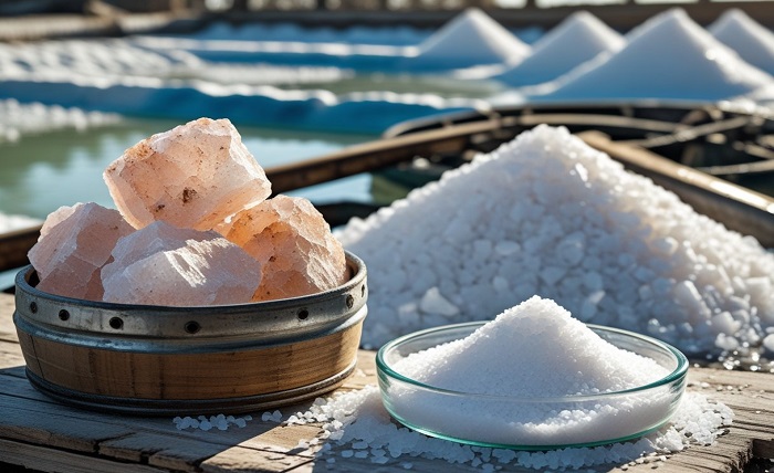 rock salt and table salt mine