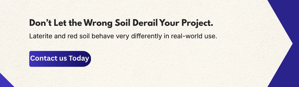 Expert guidance on choosing between laterite and red soil for large-scale industrial projects.