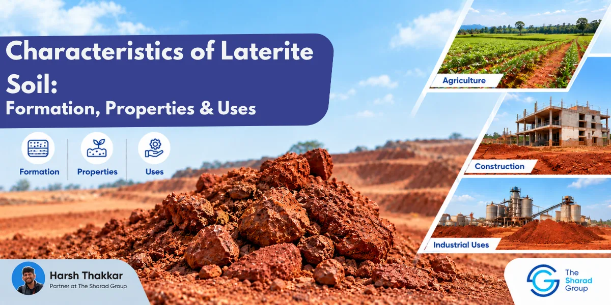 Characteristics of laterite soil showing its formation, properties, and agricultural, construction, and industrial uses