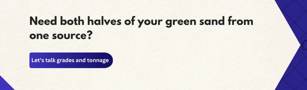 Contact The Sharad Group for silica sand and bentonite used in green sand casting
